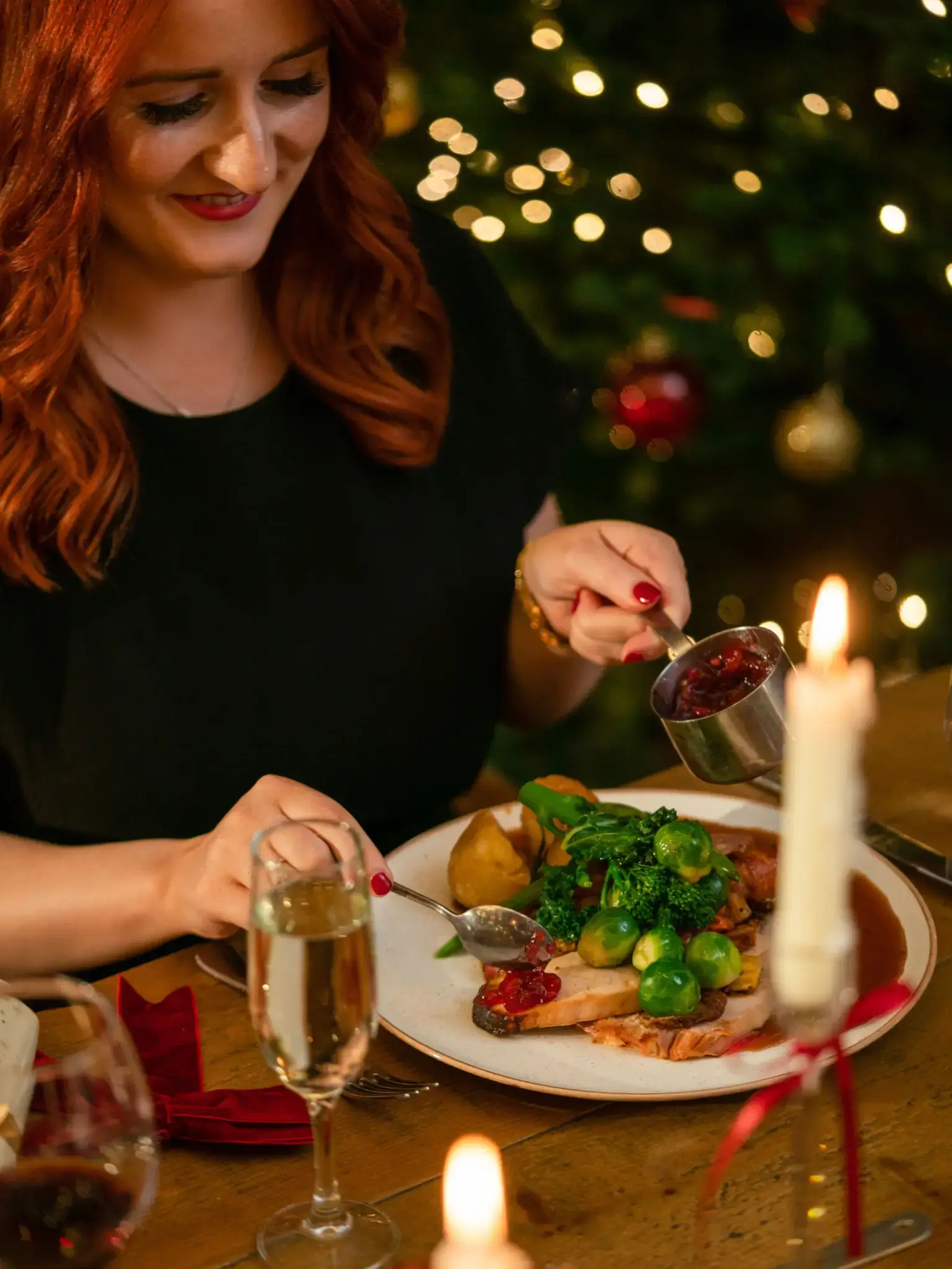 pub christmas booking menus